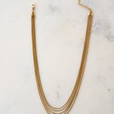 Thelma Layered Snake Chain Necklace