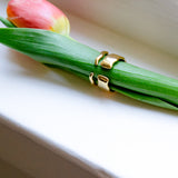 Vibes Stacking Rings 18K Gold Plated