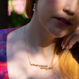 What Would Dolly Do Necklace