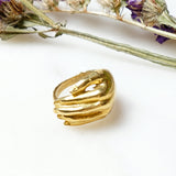 Wrapped Around Your Finger Ring (Brass)
