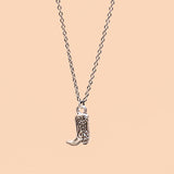 Wyatt Boot Necklace