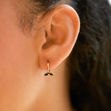 Whale Tail Hoops