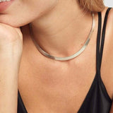 Zoe Chain Necklace Silver