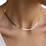 Zoe Chain Necklace Gold