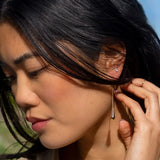 Tear Drop Threader Earring