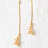 Dino-mite Earring - T Rex