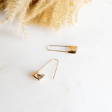 Sid Safety Pins in Gold
