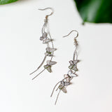 Give Me Butterflies Earrings in Silver