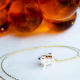 Tiny Doc Pawliday Cat Necklace