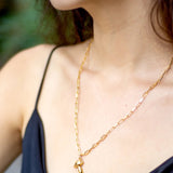 Alice Mushroom 24K Gold Plated Necklace